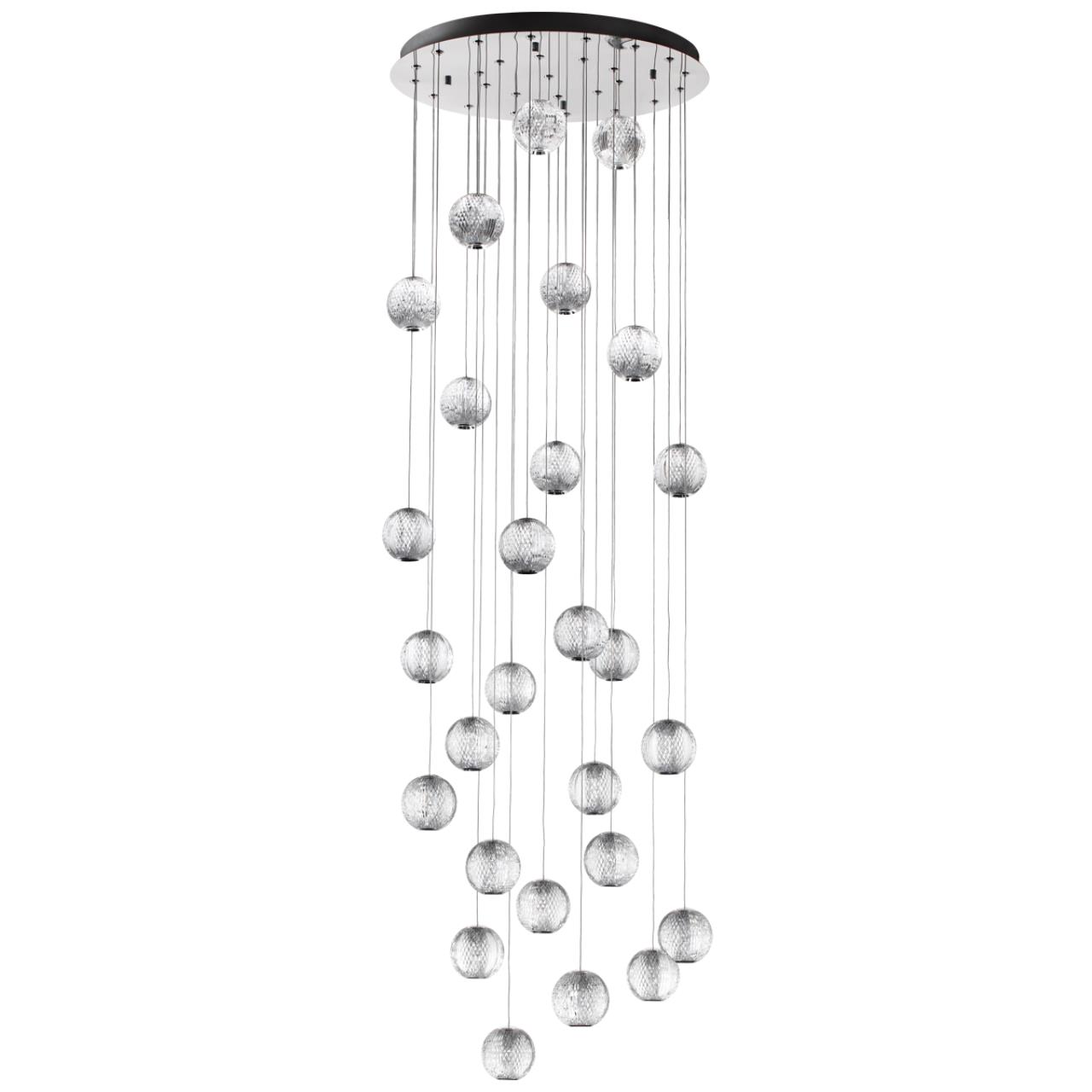 Люстра каскадная SONEX Crystal 5007/120L акрил прозрачное 