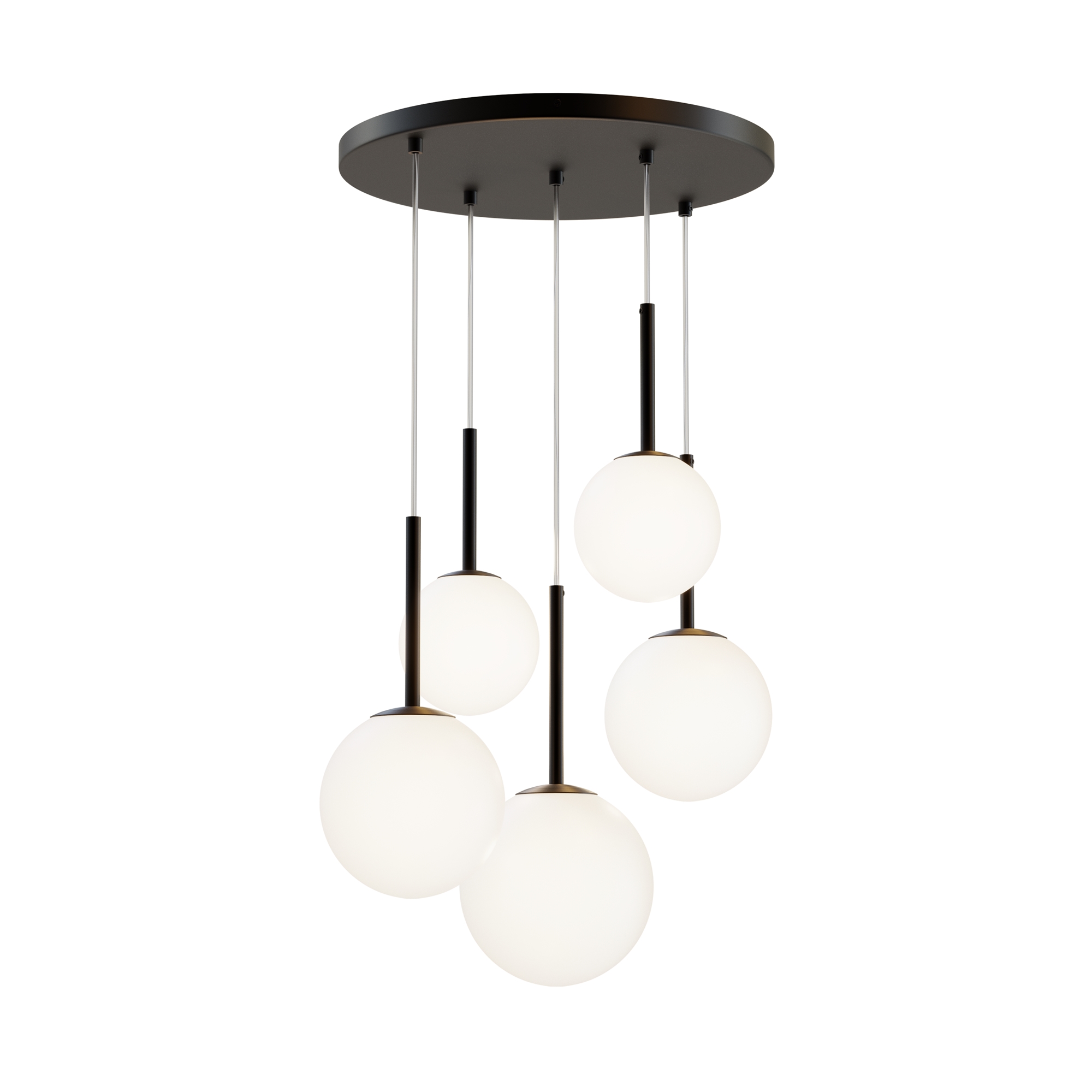 Подвесная люстра Maytoni Basic form MOD321PL-05B 