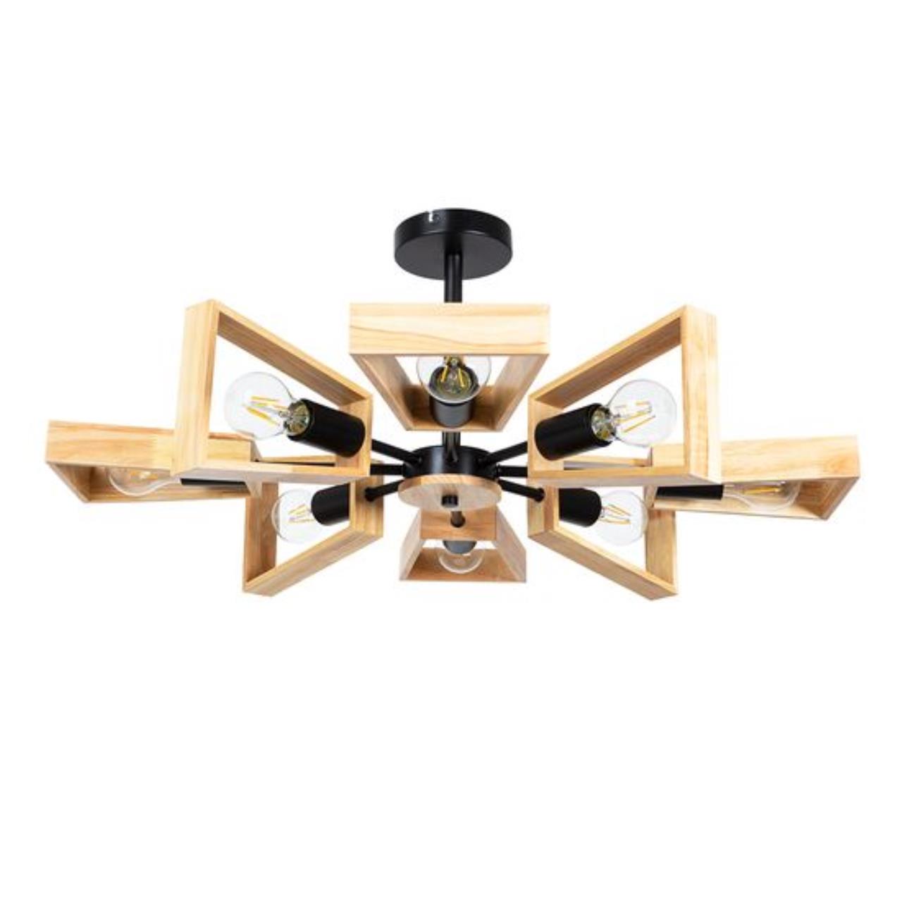 Потолочная люстра Arte Lamp Brussels A8030PL-8BK 