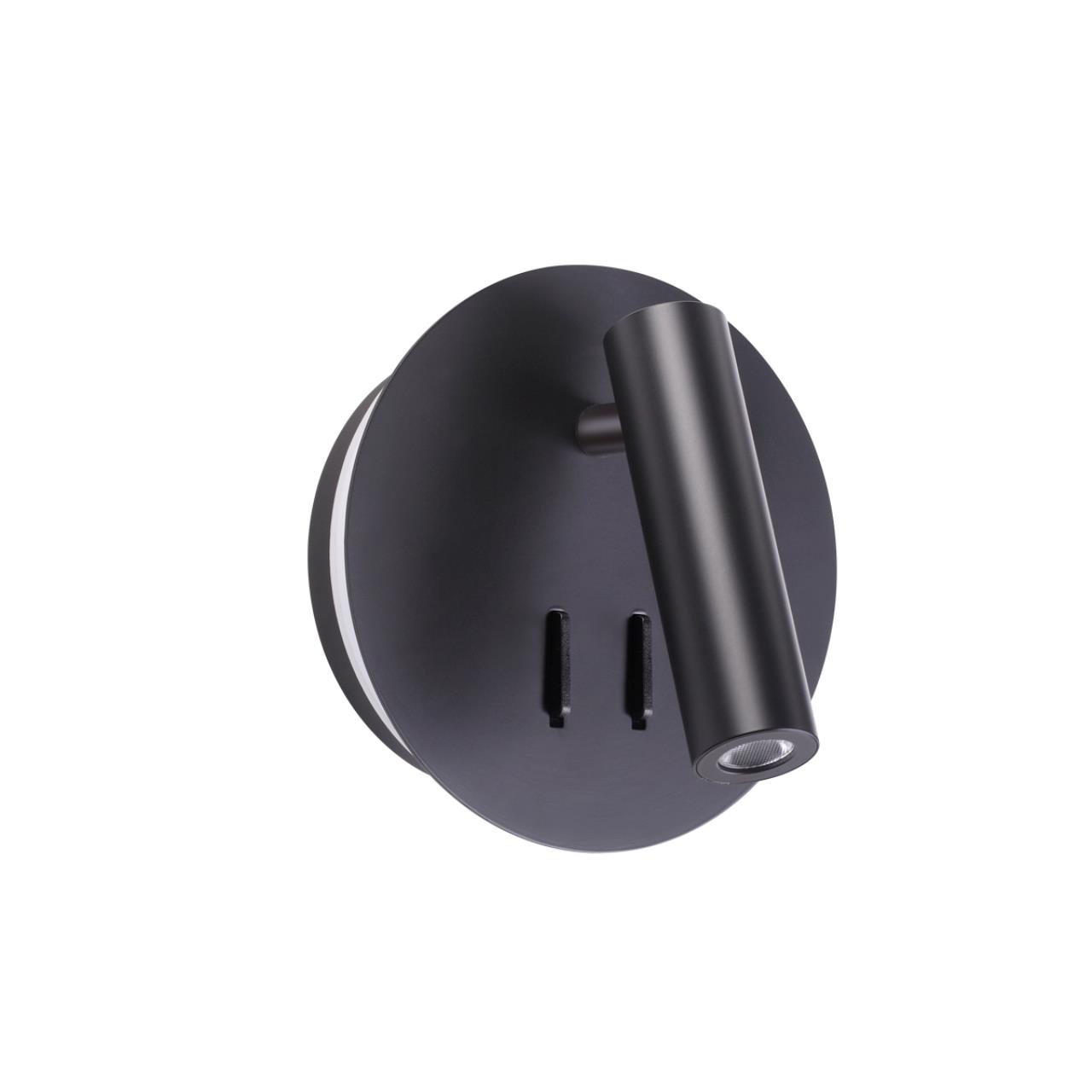 Настенный светильник SONEX Beam 3911/9WL металл черный 