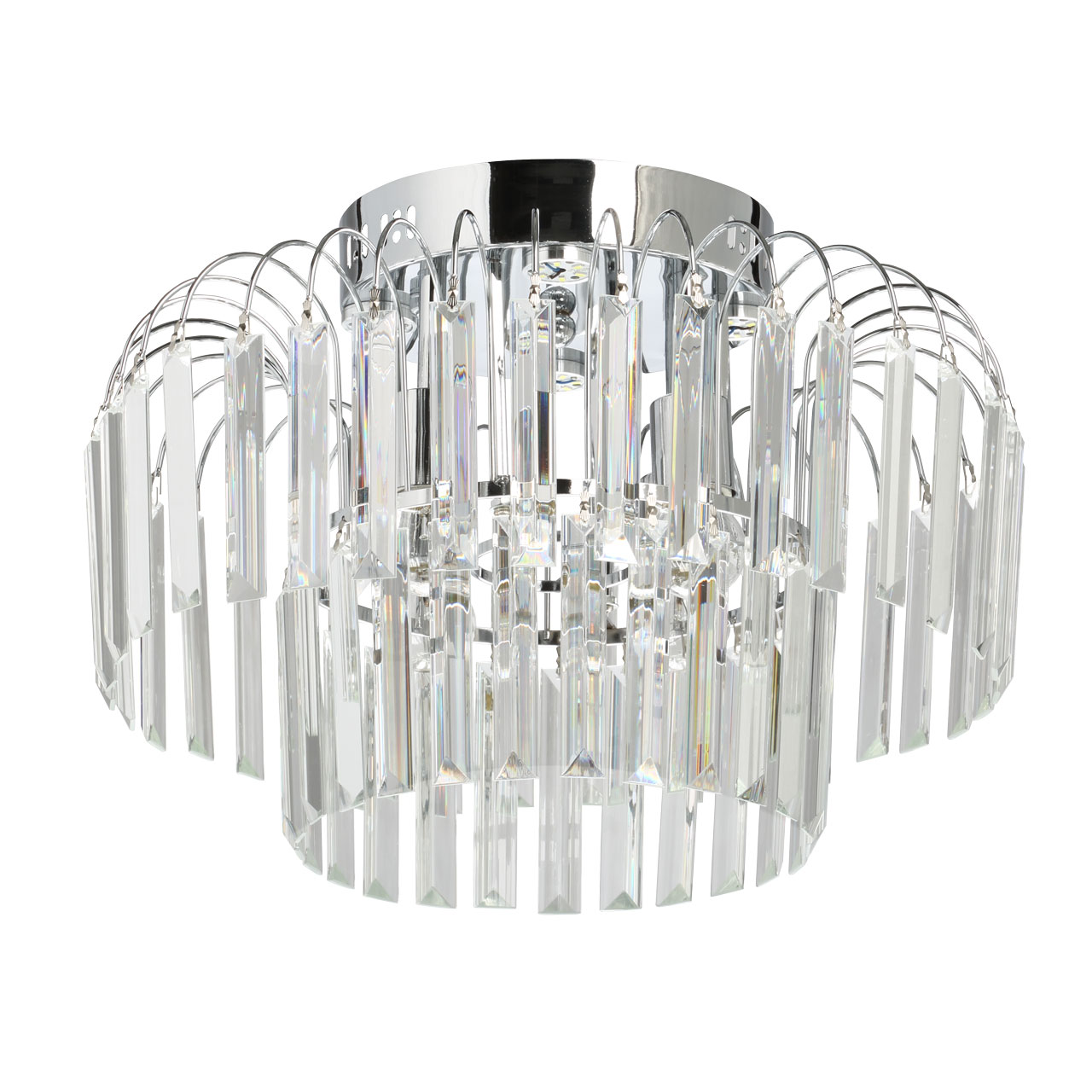 111015008 Бриз 4*60W E27+4*3W LED 220 V люстра (пульт) 