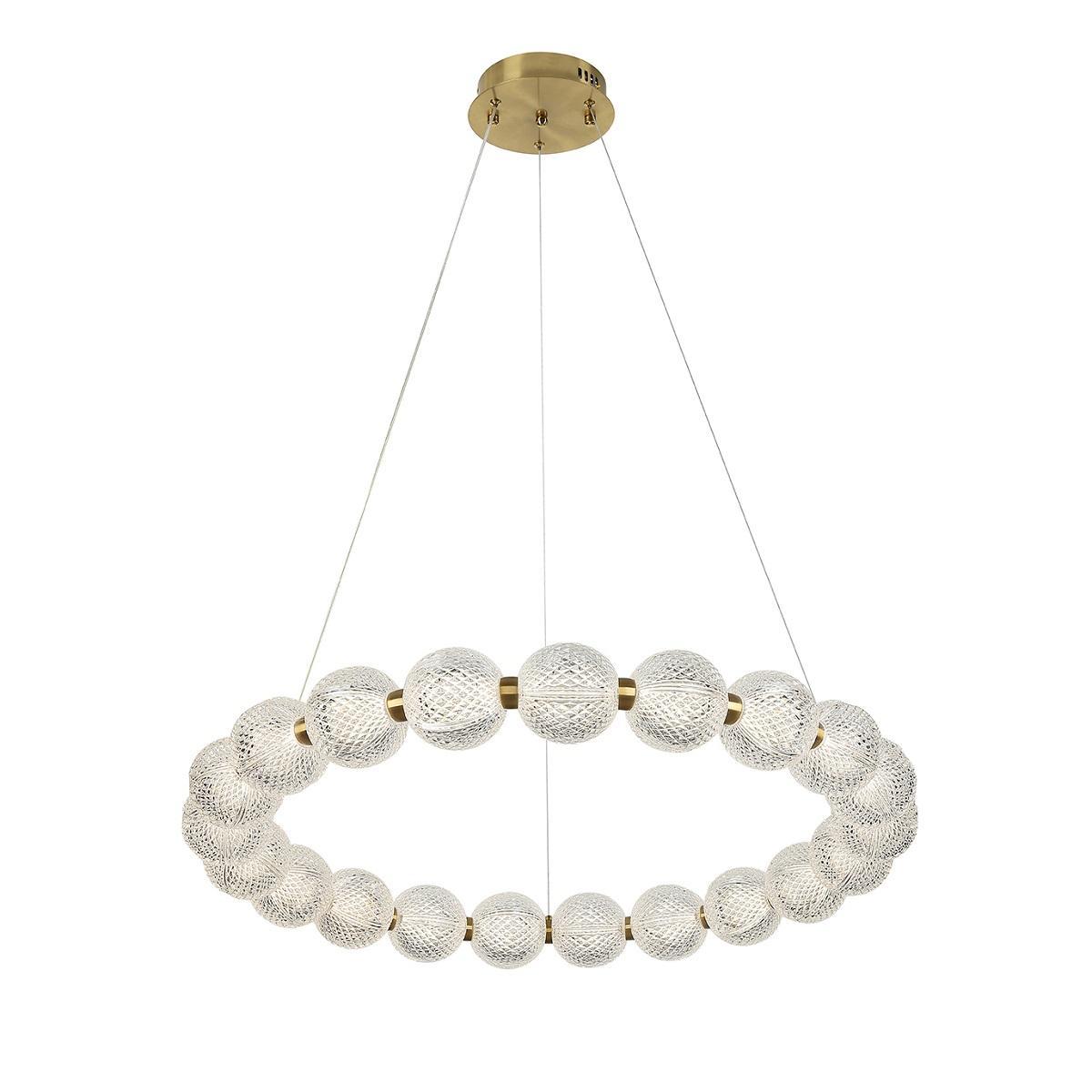 Подвесная светодиодная люстра Kink Light Клоди 07629-20,20 