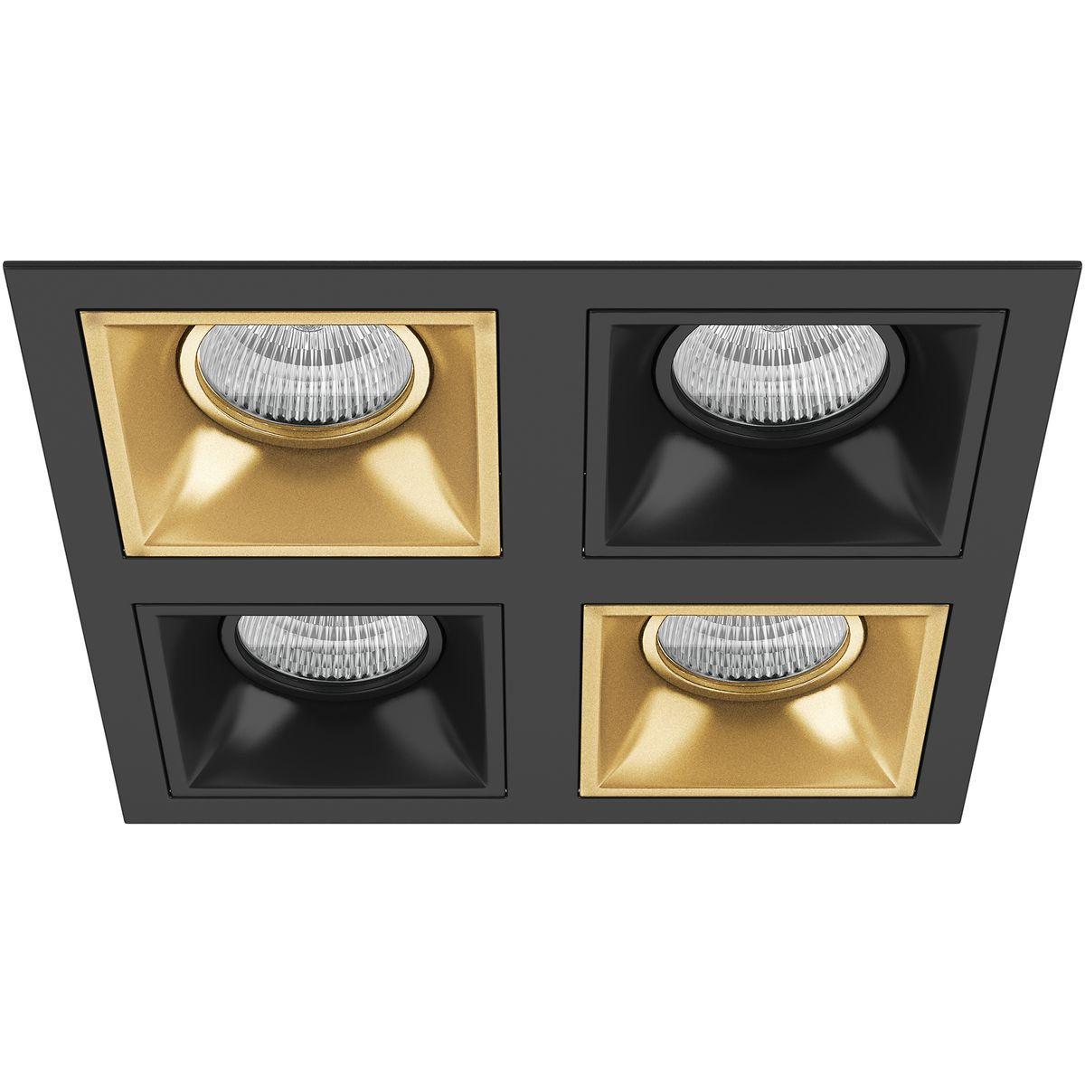 Встраиваемый светильник Lightstar Domino Quadro (214547+214503+214507+214503+214507) D54703070307 