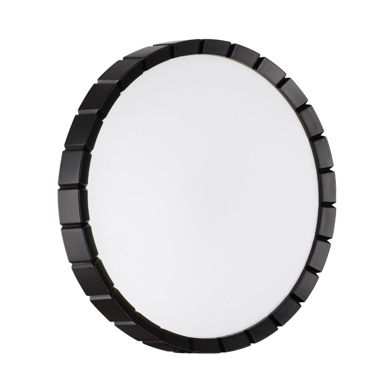 Настенно-потолочный светильник SONEX Atabi black 7649/CL пластик белый 