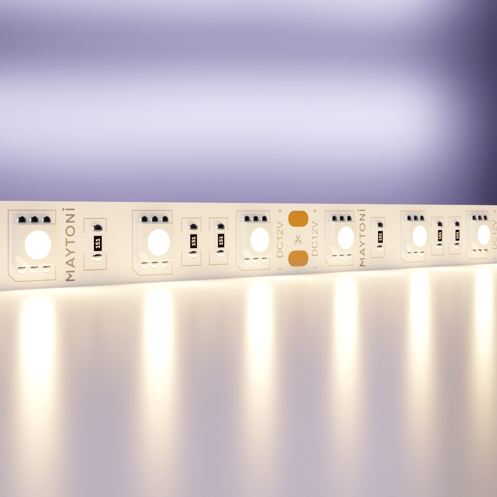 Светодиодная лента Maytoni Technical 14,4W/m 60LED/m 5050SMD теплый белый 5M 10128 