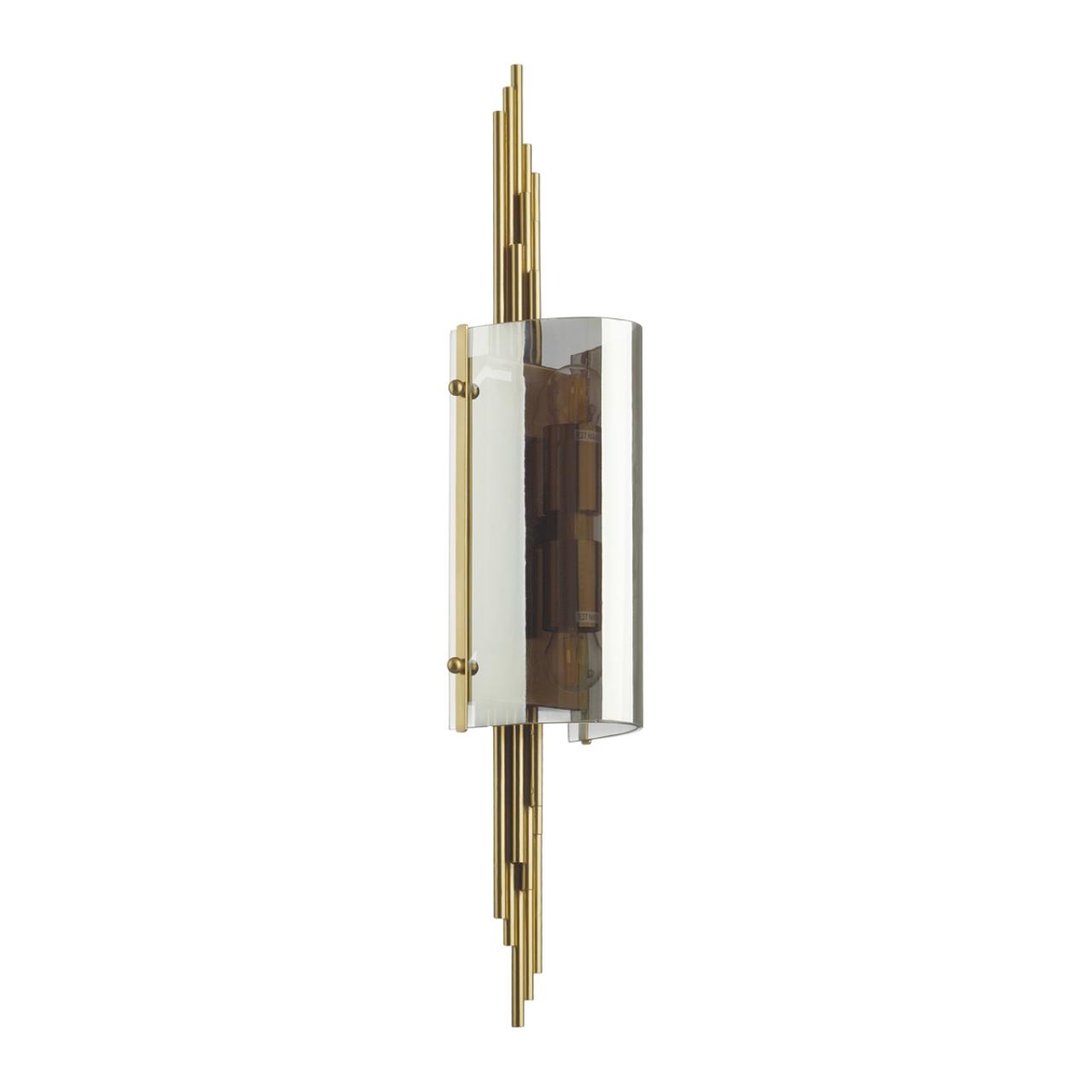 Бра SONEX Margaret 4895/2W стекло серый 