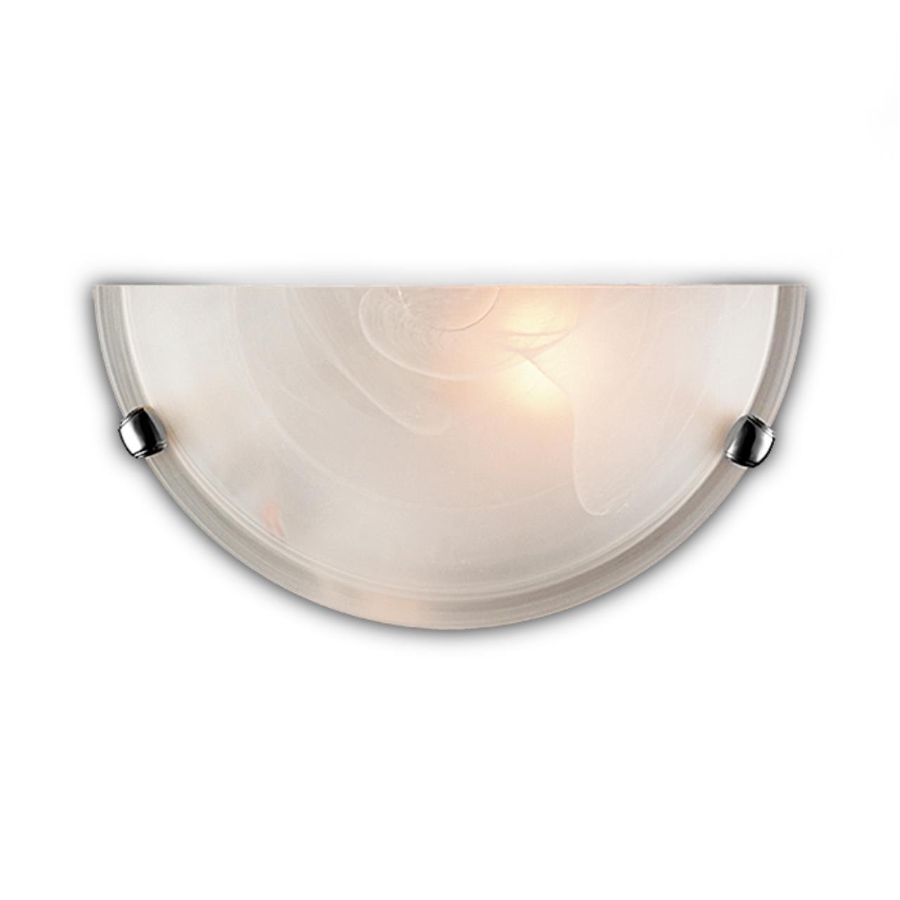 Бра SONEX Duna 053 хром стекло белое 