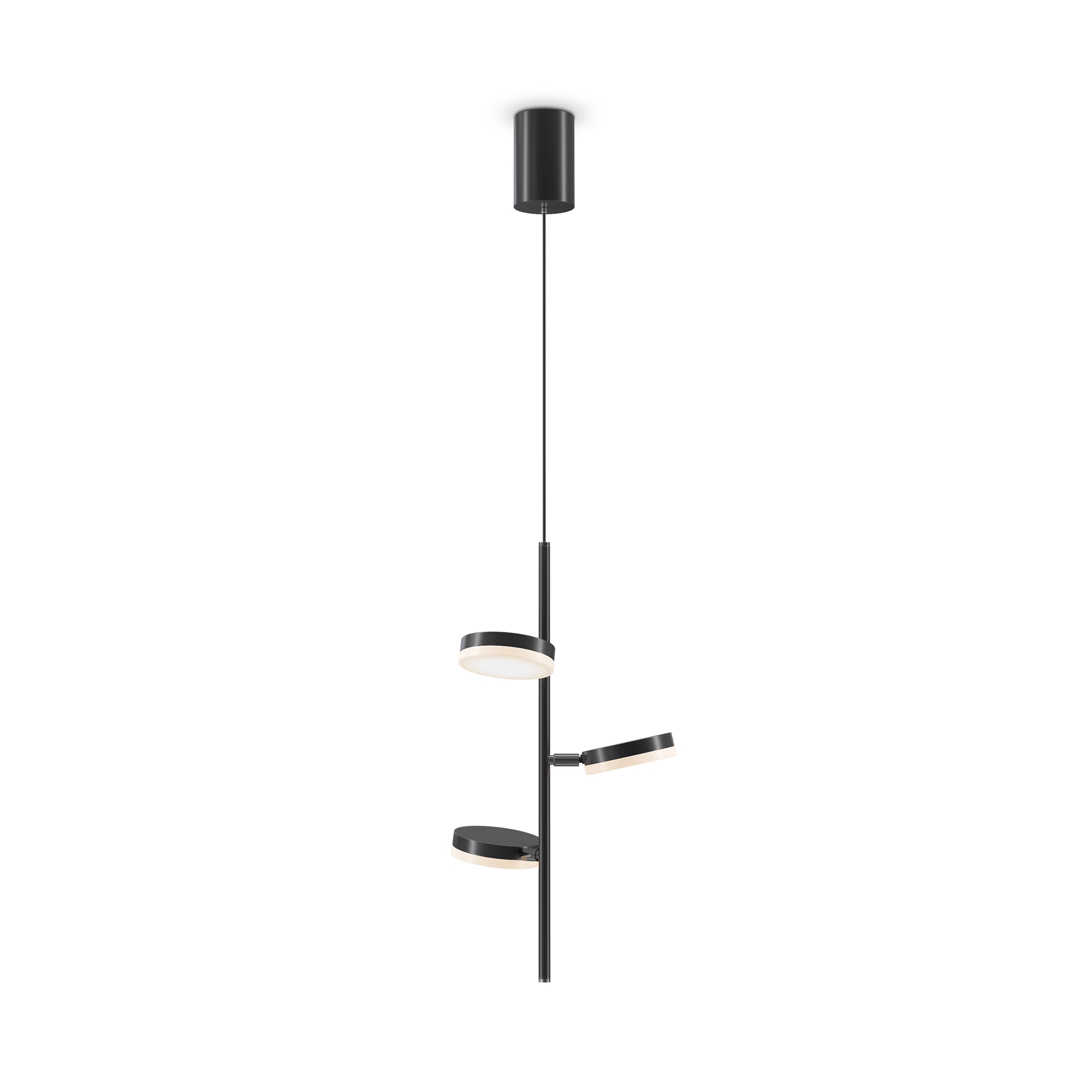 Подвесная светодиодная люстра Maytoni Fad MOD070PL-L18B3K 