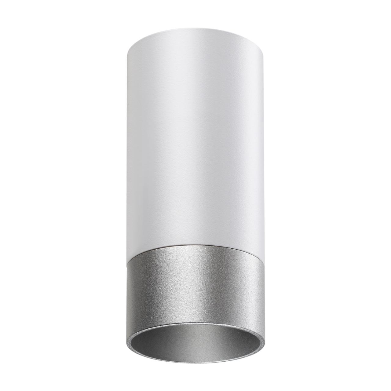 Светильник накладной SONEX Slim 370866  белый/серебро 