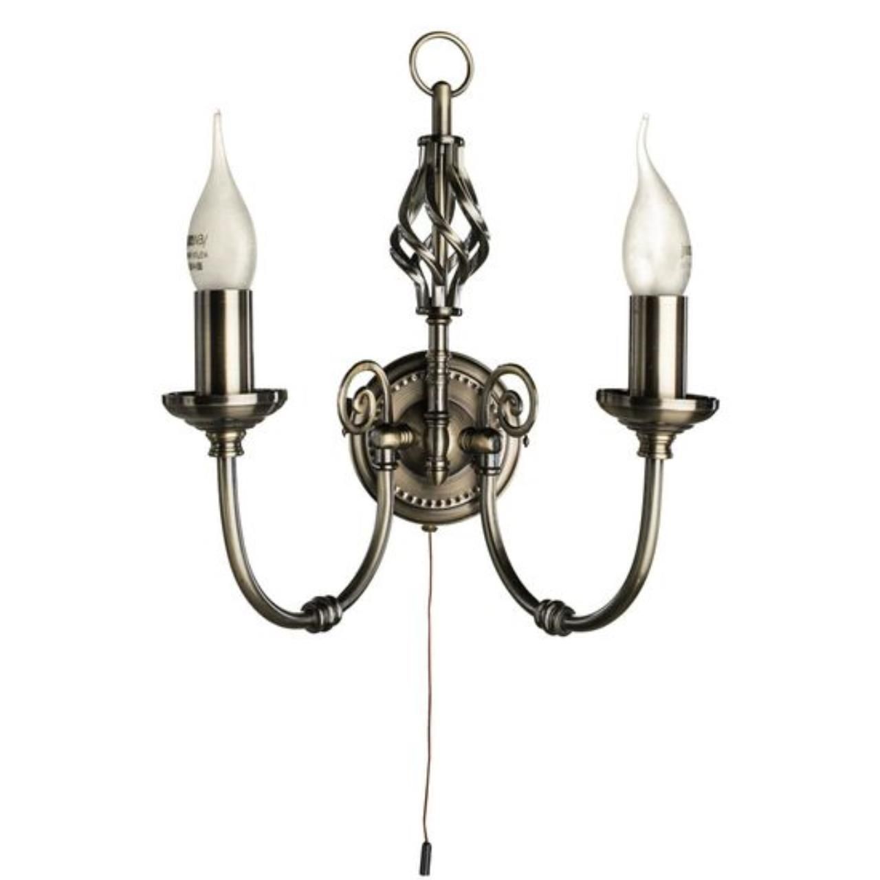Бра Arte Lamp Zanzibar A8392AP-2AB 