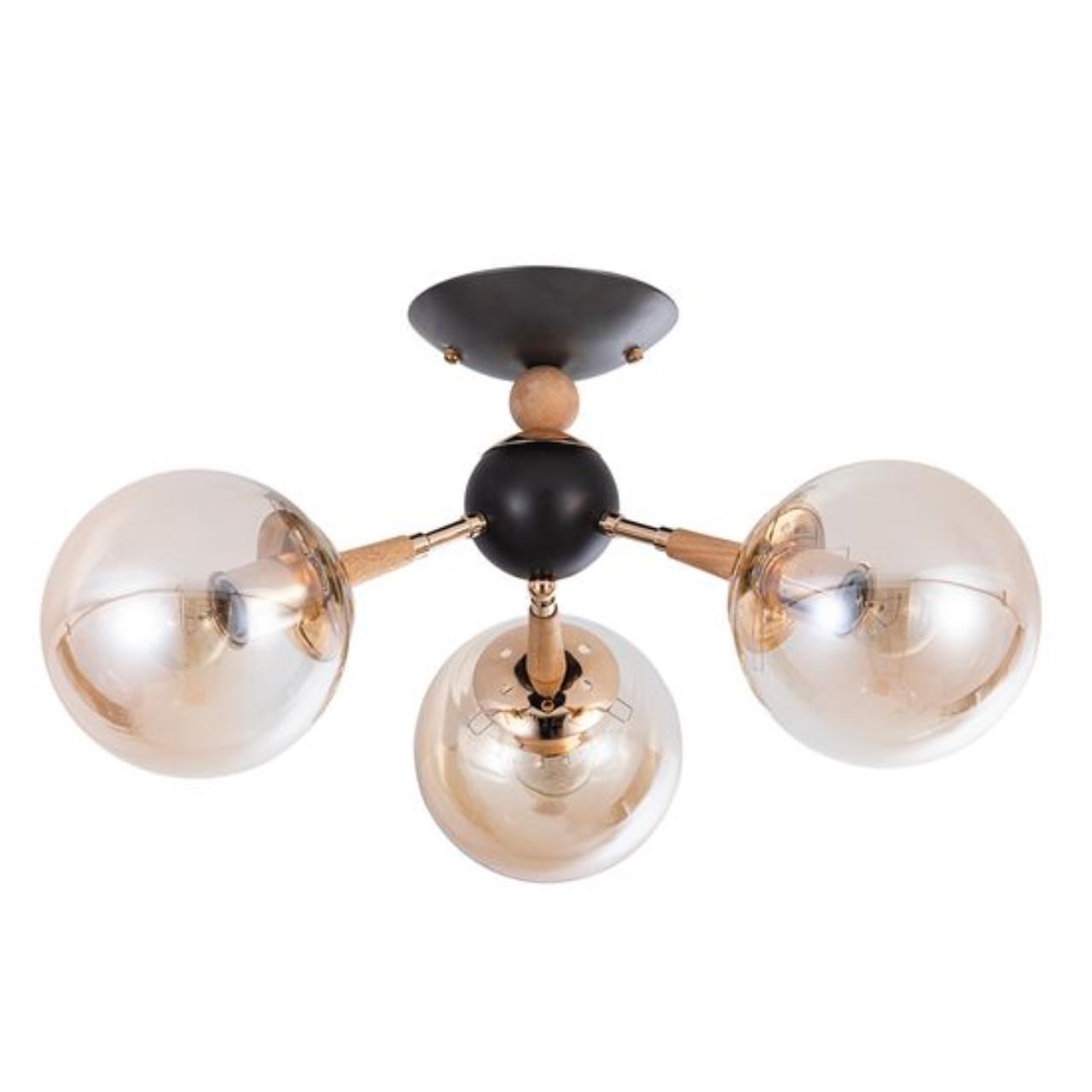 Потолочная люстра Arte Lamp Boston A4485PL-3BK 