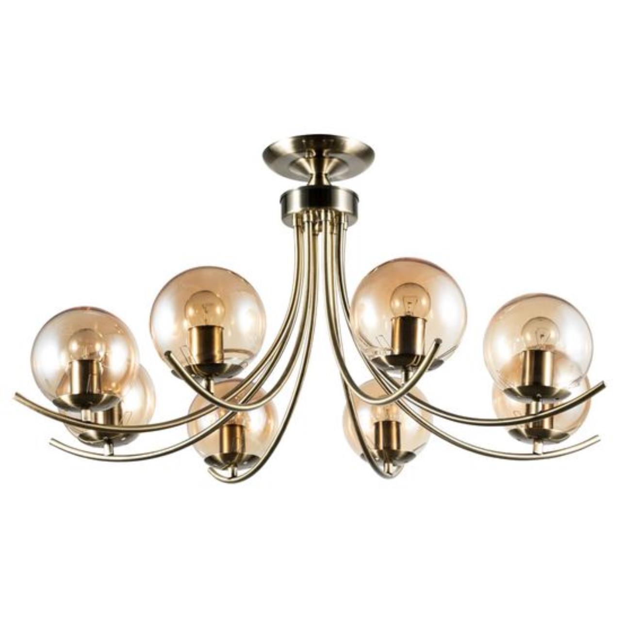 Потолочная люстра Arte Lamp Scarlett A2715PL-8AB 