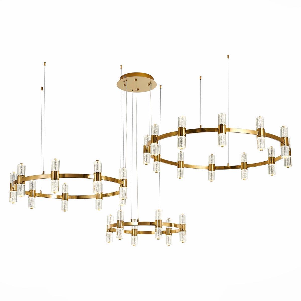 Подвесная светодиодная люстра ST Luce Gemina SL6007.203.54 