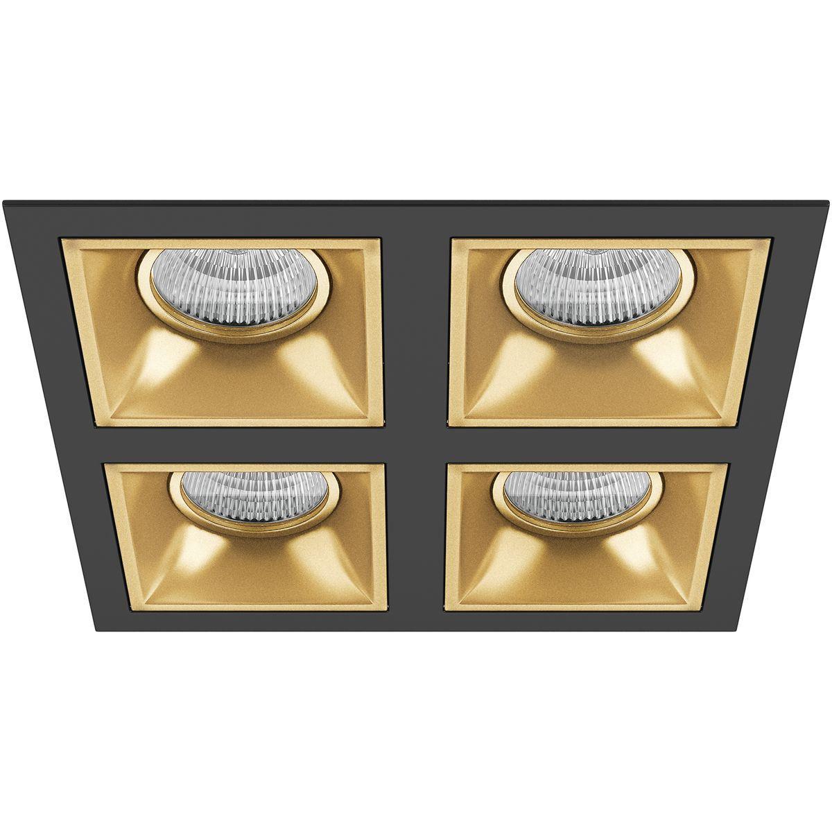 Встраиваемый светильник Lightstar Domino Quadro (214547+214503+214503+214503+214503) D54703030303 