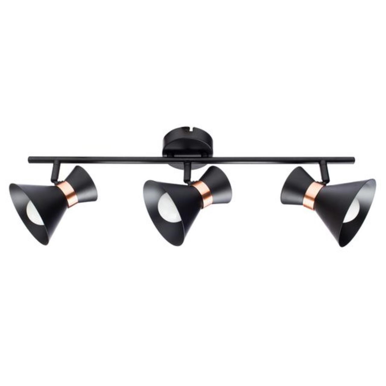 Спот Arte Lamp Baltimore A1406PL-3BK 