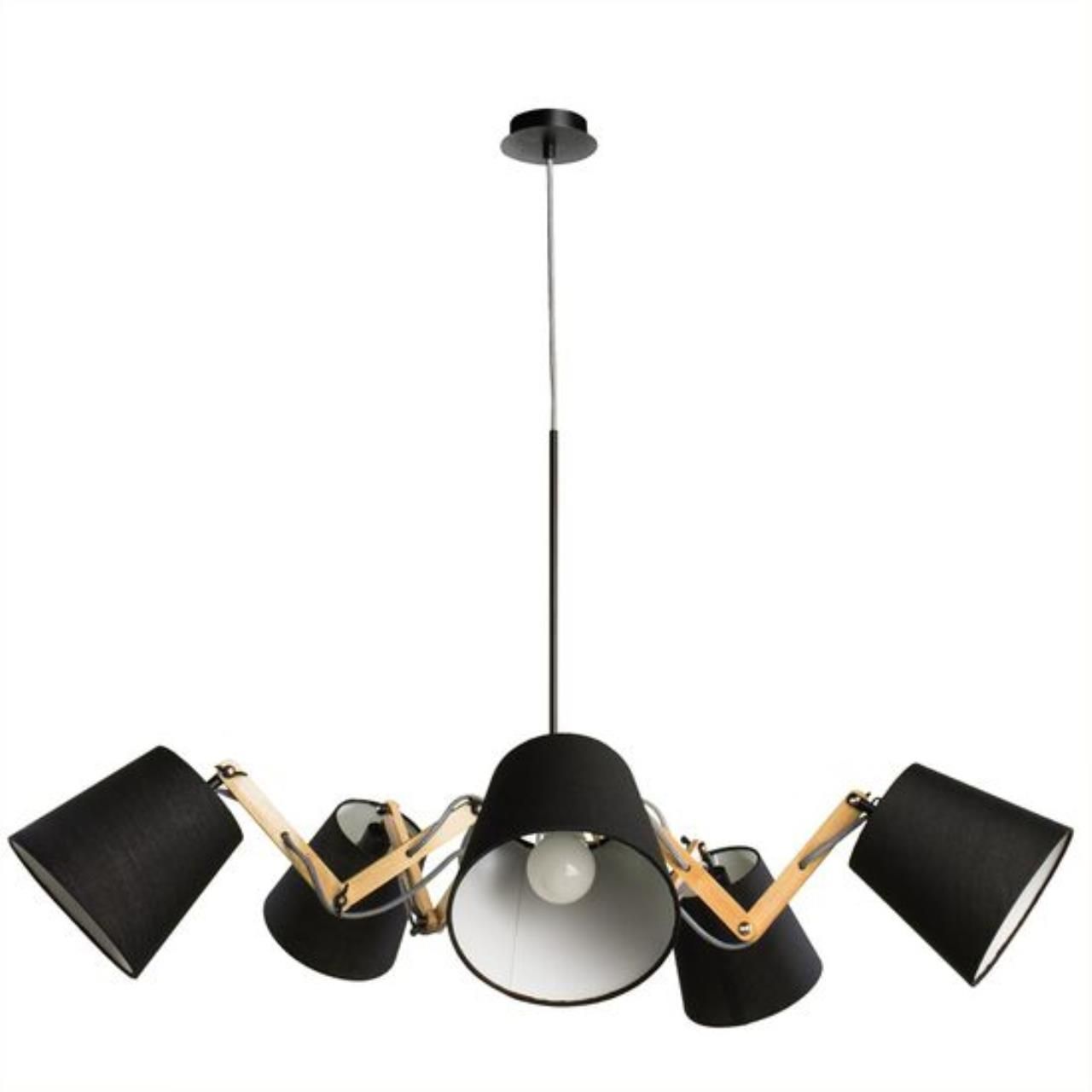 Подвесная люстра Arte Lamp Pinoccio A5700LM-5BK 