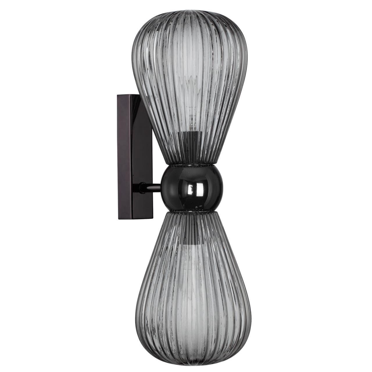 Бра SONEX Elica 5417/2W стекло серый 