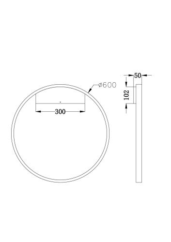 Настенный светильник Maytoni Rim MOD058WL-L35W4K  фото 8