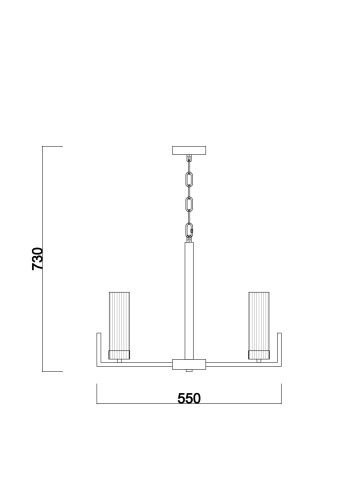Подвесная люстра Freya FR5214PL-05BS  фото 2