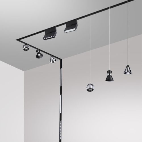 Трековый светодиодный светильник Novotech Shino Flum 358407  фото 3
