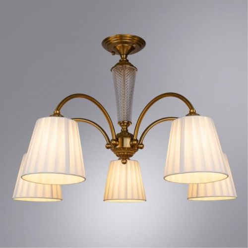 Потолочная люстра Arte Lamp Gracie A7301PL-5PB  фото 2