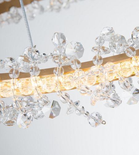 Подвесная светодиодная люстра Kink Light Лаура 08244,36A(4000K)  фото 3