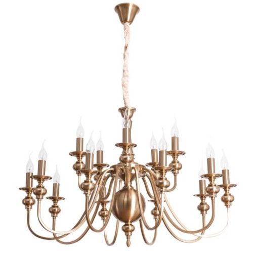 Подвесная люстра Arte Lamp Passoni A6097LM-15PB 