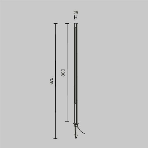Ландшафтный светильник Outdoor O440FL-L12GF3K  фото 7