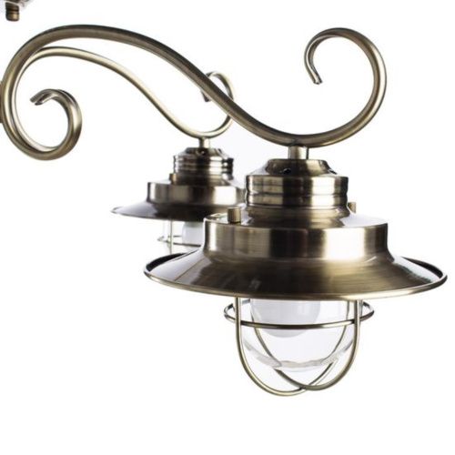 Потолочная люстра Arte Lamp 6 A4579PL-5AB  фото 3