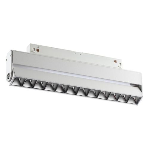 Трековый светильник для низковольного шинопровода SONEX Flum 358542  белый 