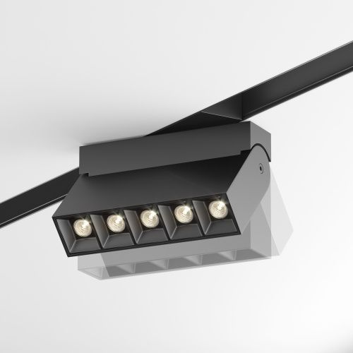 Трековый светодиодный светильник для магнитного шинопровода Maytoni Track lamps TR015-2-10W3K-B  фото 3