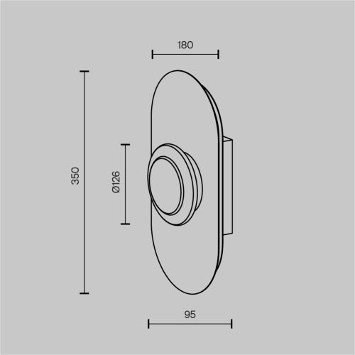 Настенный светильник (бра) Maytoni MOD361WL-L20BS3K  фото 6