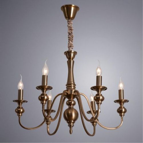Подвесная люстра Arte Lamp Passoni A6097LM-6PB  фото 2