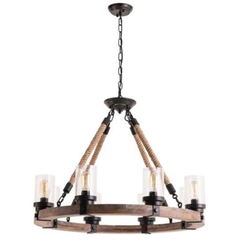 Подвесная люстра Arte Lamp Dodge A1693SP-8BR 
