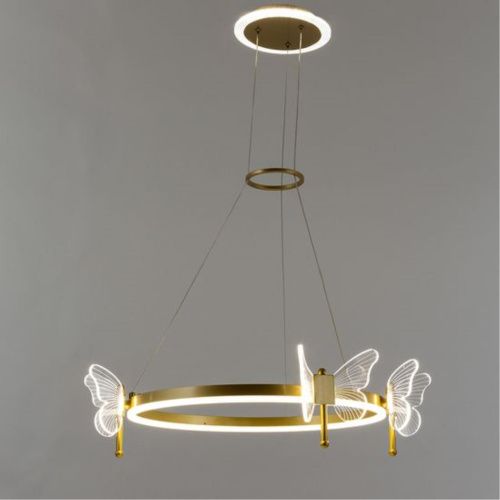 Подвесной светодиодный светильник Arte Lamp Darcy A2187LM-1GO  фото 2