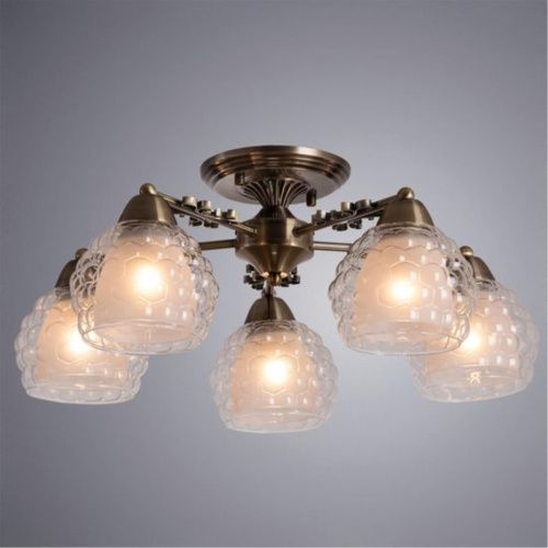 Потолочная люстра Arte Lamp Malina A7695PL-5AB  фото 3