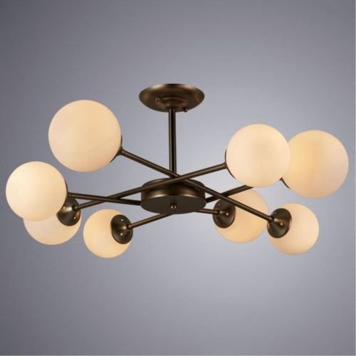 Потолочная люстра Arte Lamp Marco A2703PL-8SG  фото 2