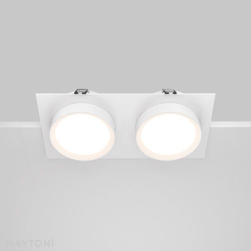 Встраиваемый светильник Technical DL086-02-GX53-SQ-W  фото 4