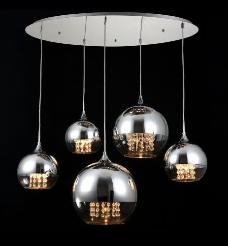 Подвесная люстра Maytoni Fermi P140-PL-170-5-N  фото 5
