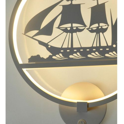 Настенный светодиодный светильник Kink Light Корабль 074110,4  фото 2