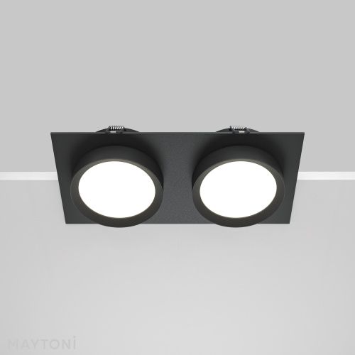 Встраиваемый светильник Technical DL086-02-GX53-SQ-B  фото 4