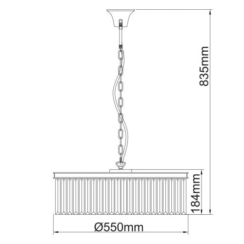 Подвесной светильник MW-Light Гослар 498014806  фото 7