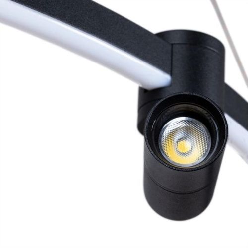 Подвесная светодиодная люстра Arte Lamp Ring A2186SP-1BK  фото 2