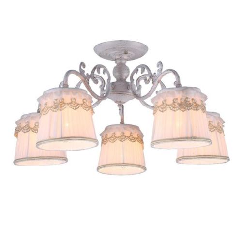 Потолочная люстра Arte Lamp Merletto A5709PL-5WG 