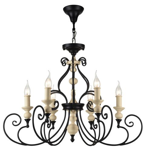 Подвесная люстра Maytoni Karina H631-PL-06-B  фото 2