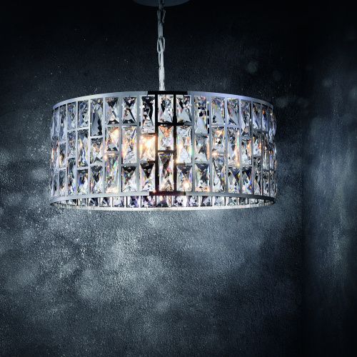 Подвесная люстра Maytoni Gelid MOD184-PL-04-CH  фото 9