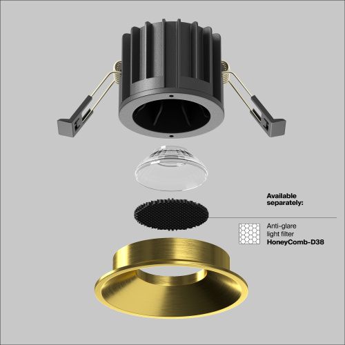 Встраиваемый светильник Technical DL058-12W3K-BS  фото 10
