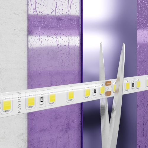 Светодиодная влагозащищенная лента Maytoni Technical 14,4W/m 120LED/m 2835SMD дневной белый 5M 10152  фото 4