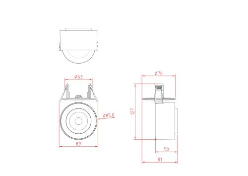 Потолочный светильник Technical C063CL-L12W4K  фото 3