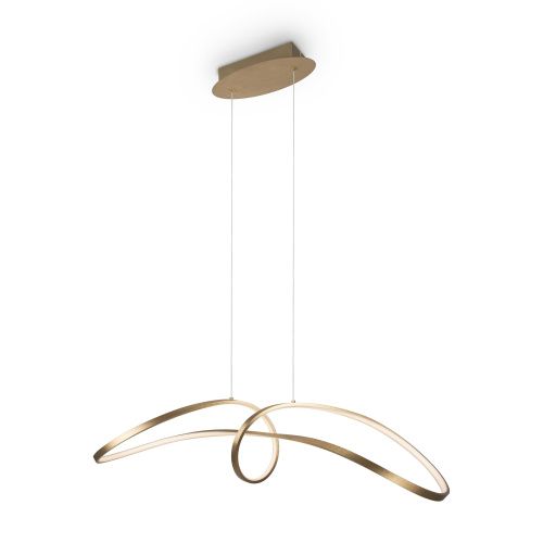 Подвесной светодиодный светильник Maytoni Curve MOD156PL-L52G4K  фото 3